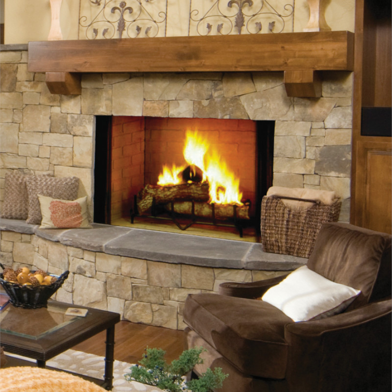 Majestic Biltmore Wood Burning Fireplace - ID-16592-SB80 | HVACDirect.com