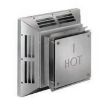 DuraVent DirectVent Pro Square Horizontal Termination Cap (Aluminum)