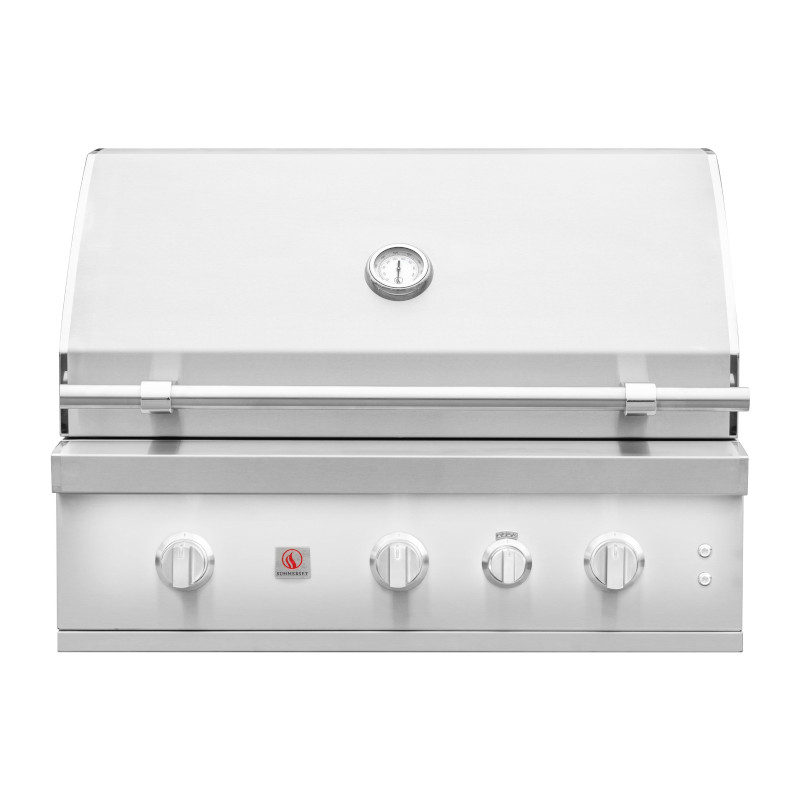 Summerset 36" Quest 3 Burner Gas Grill with Rotisserie Burner, LED Lights, & Accessory Package for Propane - QST36-LP