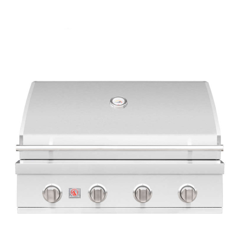 Summerset 32" Sizzler 4 Burner Stainless Steel Gas Grill for Natural Gas - SZR32
