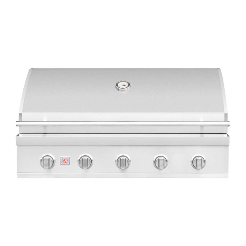 Summerset 40" Sizzler 5 Burner Stainless Steel Gas Grill for Propane - SZR40L