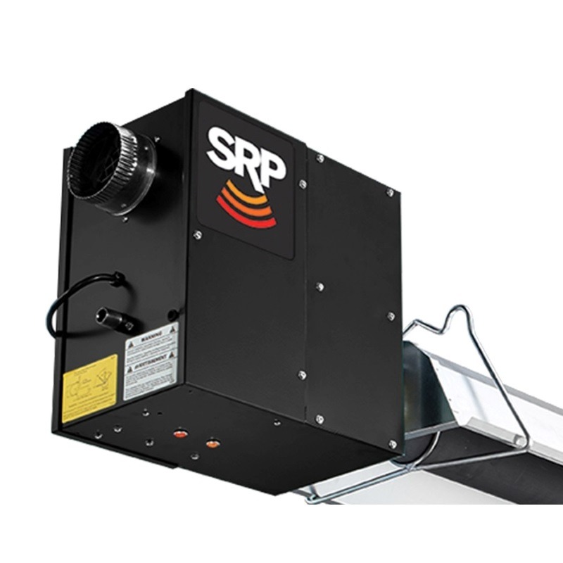 Superior Radiant T Series - TX High Efficiency Two-Stage, 165,000 - 220,000 BTU, Natural Gas Infrared Tube Heater, Enclosed Burner