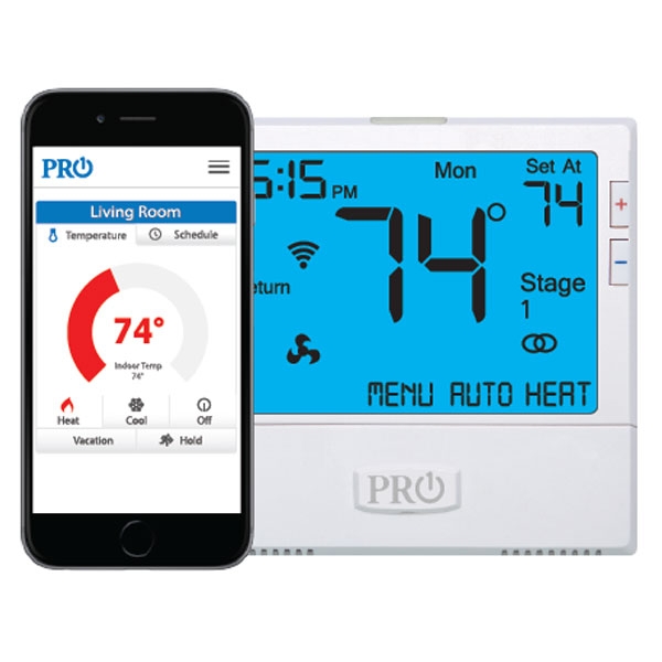 Pro1 T855i Programmable WiFi Thermostat 4H/2C T855i
