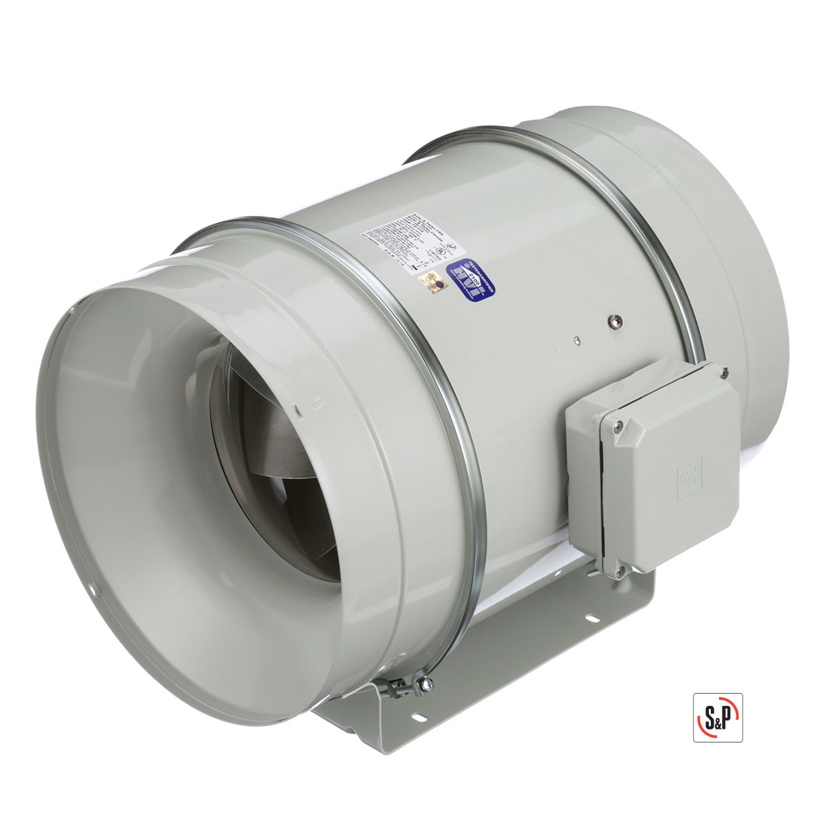 Su0026P 14 In TD Mixvent Inline Exhaust Fan - TD-355| Inline Mixed Flow |  HVACDirect.com