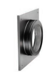DuraVent DirectVent Pro Round Ceiling Support/Wall Thimble Cover