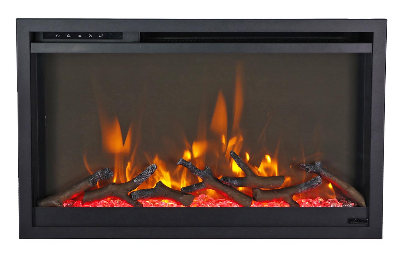 Amantii - Traditional Xtraslim Electric Fireplace - TRD-26-XS