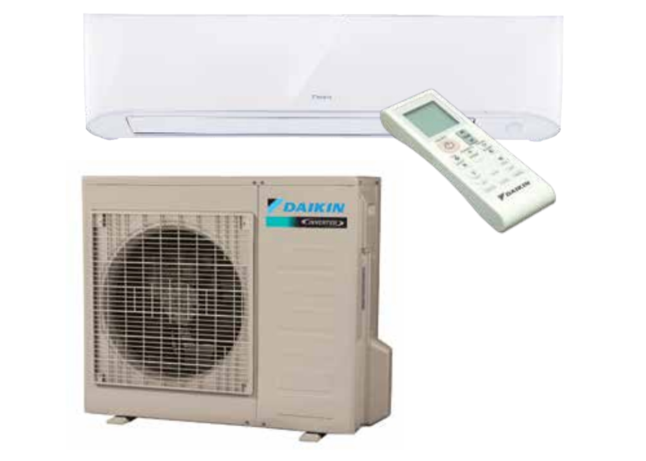 Daikin 17 Series 24,000 BTU 17 SEER Single Zone Ductless Mini Split