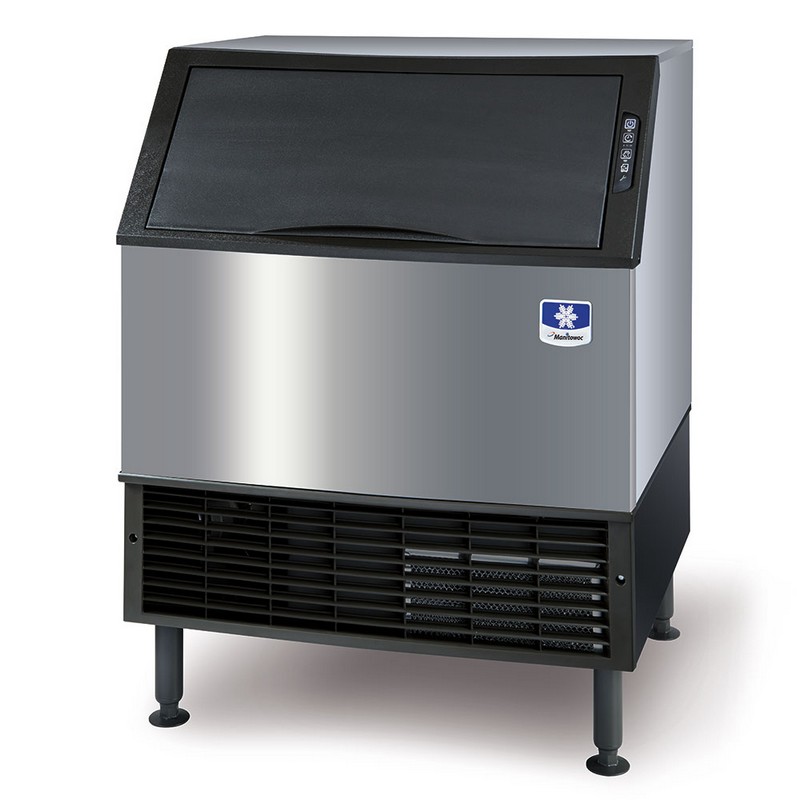 Manitowoc 30" NEO Air Cooled Undercounter Half Dice Ice Machine with 119 lb. Bin - 115V, 295 lb. - UYP0310A