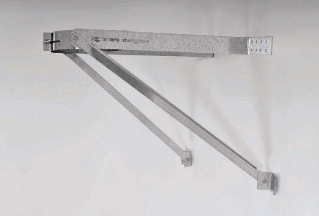 Ventis Galvanized Up To 14 Inch Wall Support (Replaces Tee Support)Every 8 ft)