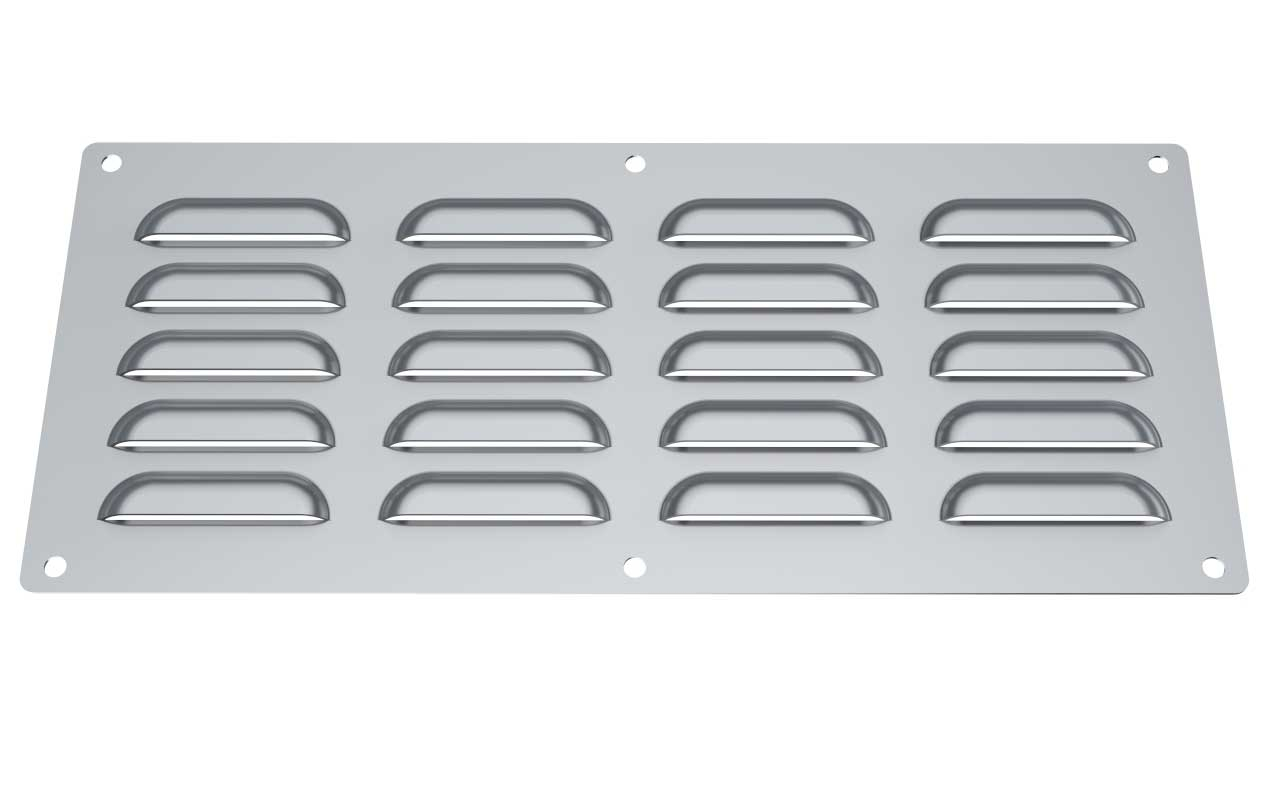 15-Inch x 6-1/2-Inch Stainless Steel Venting Panel