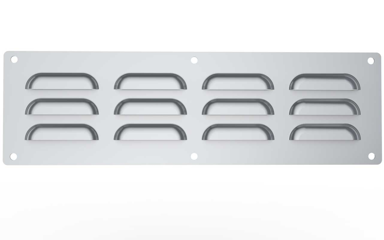 Sunstone  15" x 4-1/2" Stainless Steel Venting Panel - Vent-S