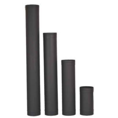 Ventis 48 Inch Double Wall Black Pipe