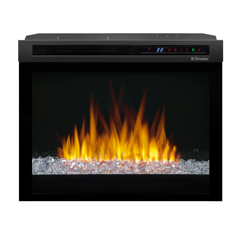 23-Inch Plug-in Electric Fireplace w/Acrylic Ember Media Bed - XHD23G