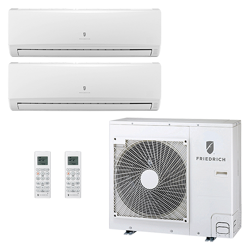 Split Air Conditioning System - indoor and outdoor units
