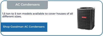 1.5 ton to 5 ton models available to cover houses of all different sizes.