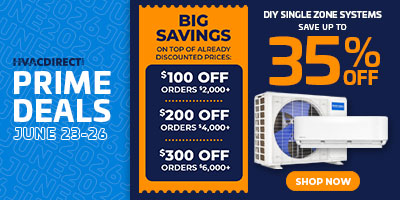 Prime Day Deal 35% Off DIY Single Zone 