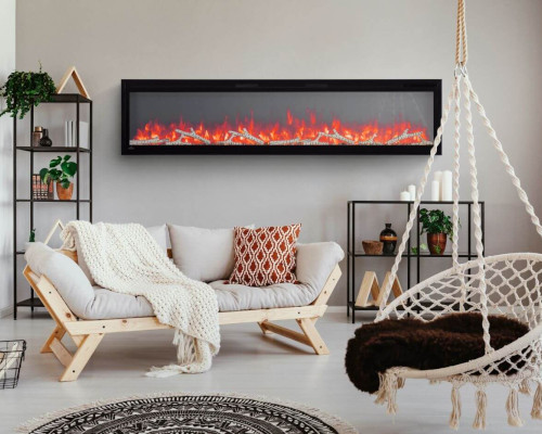 Linear Electric Fireplaces