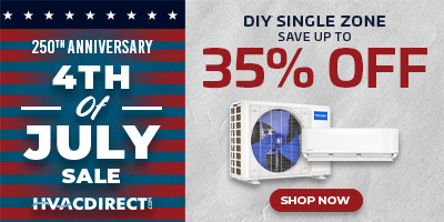 4th of July Sale 35% off Single Zone DIY
