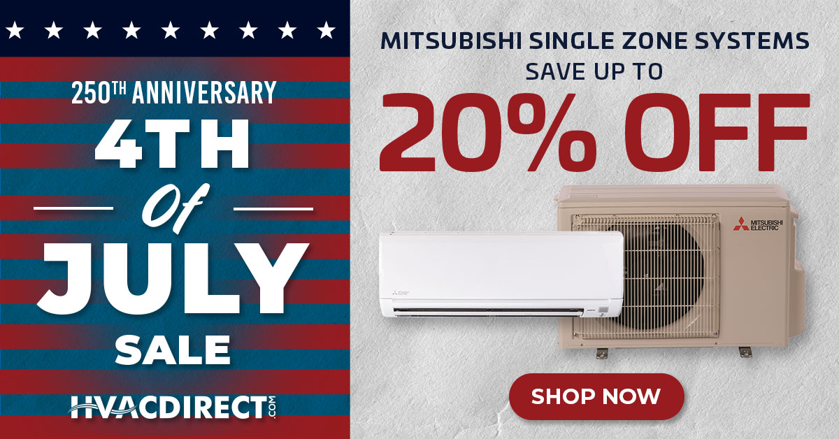 4th of July Sale 20% off Single Zone