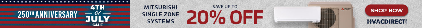 4th of July Sale 20% off Single Zone
