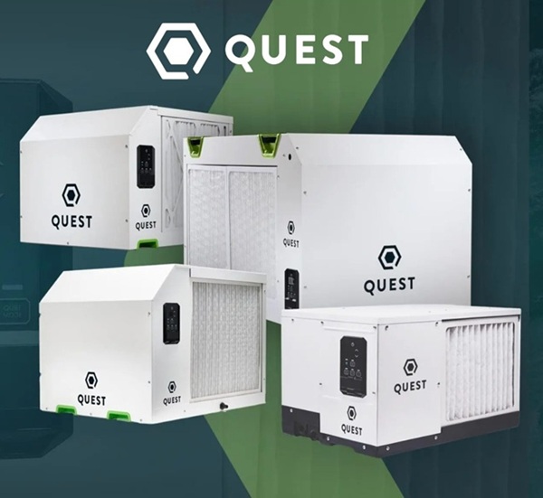 Quest 155 High-Efficiency Dehumidifier - 120V - R454B (SKU 4046120