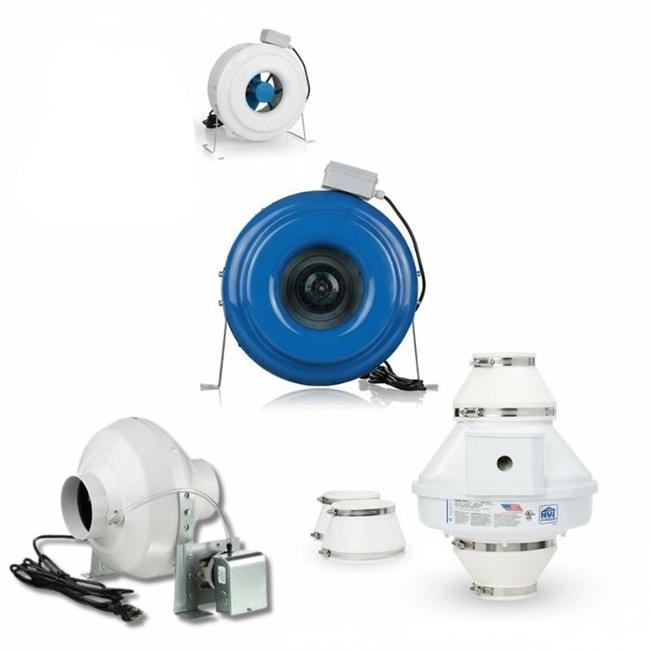 Radon Inline Fans