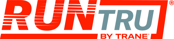 RunTru by Trane logo. RunTru by Trane HVAC Systems: Furnaces, Air Conditioners, and Heat Pumps