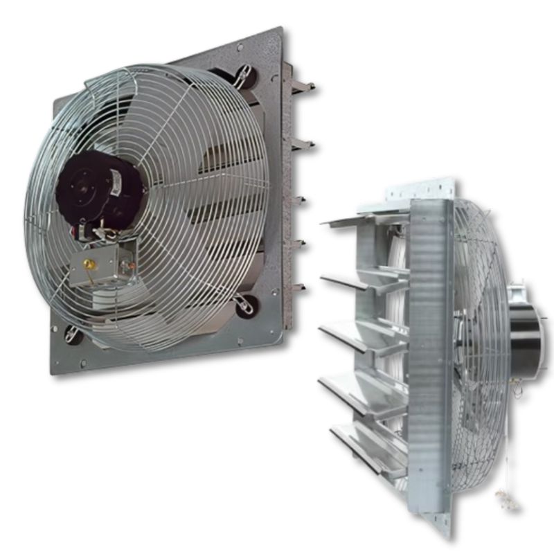 TPI Shutter Exhaust Fans