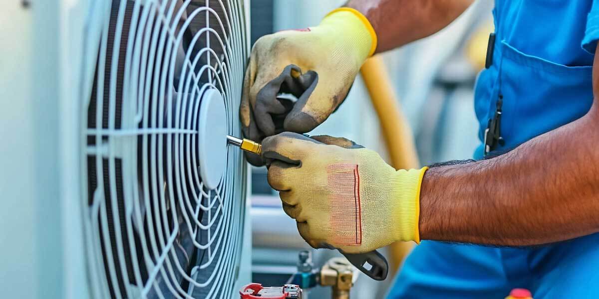 How to Self-Install a Mini Split System - Technician installing a DIY mini split ac