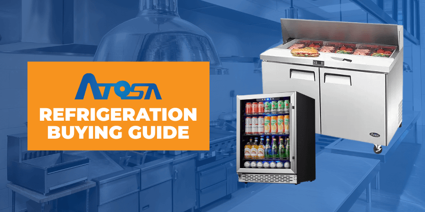 2025 Atosa Commercial Refrigeration Buying Guide – HVACDirect.com Atosa Refrigeration Buying Guide 2025 featuring commercial prep tables and beverage coolers