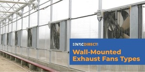 Types of Wall-Mounted Exhaust Fans