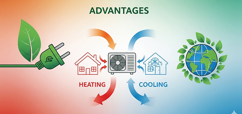How heat pumps work efficiently year-round