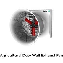 Agricultural duty wall exhaust fan