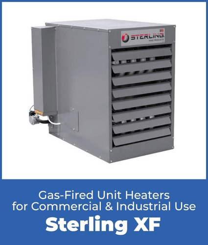 Sterling XF Gas Unit Heater