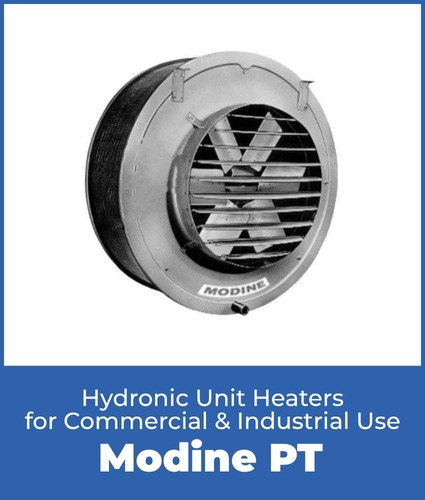 Modine PT hydronic unit heater