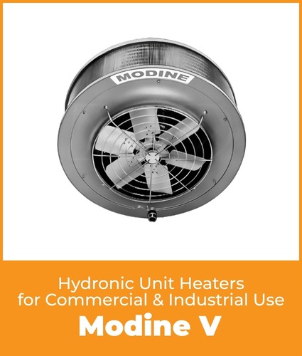 Modine V Series hydronic unit heater