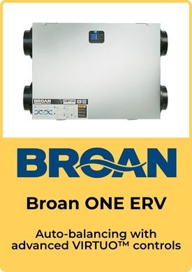 Broan One ERV Indoor Air Quality System