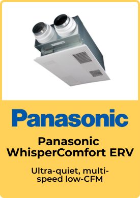 Panasonic WhisperComfort ERV Indoor Air Quality System
