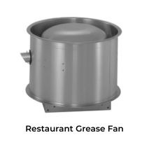 Restaurant grease exhaust fan