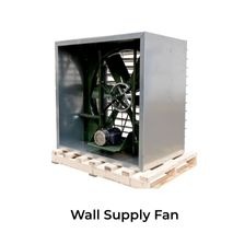 Wall supply fan