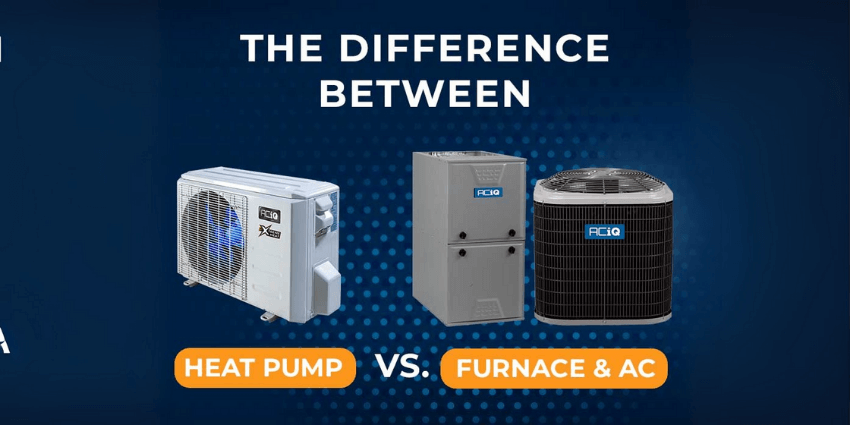 Difference Between a Heat Pump and Furnace and AC Unit