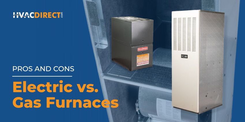 comparison of electric furnace and gas furnace systems highlighting pros and cons for home heating