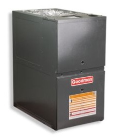 Goodman gas furnace used for residential natural gas heating systems
