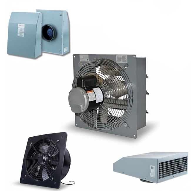 Shutter and Through-Wall Fans